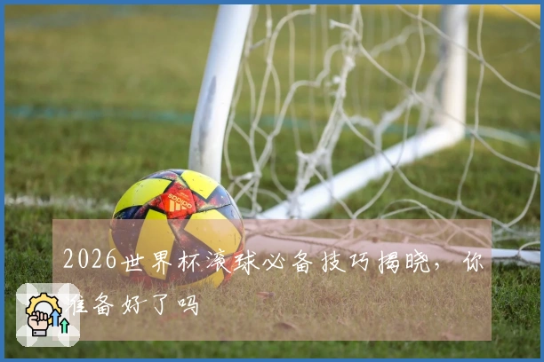 2026世界杯滚球必备技巧揭晓，你准备好了吗