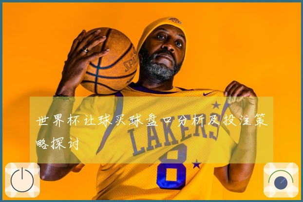 世界杯让球买球盘口分析及投注策略探讨